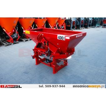 Rozsiewacz nawozów dwutarczowy TYTAN 400L 